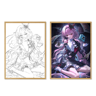 崩铁星铁三月七周边灯光画长夜月手办礼物蓝牙音箱音响小夜灯