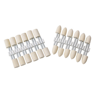 西德羊毛磨头 抛光磨头 进口纯羊毛打磨头镜面抛光磨头