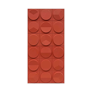 pu九宫格网红空心砖水泥构件时钟结构砖隔断背景墙轻质装饰构件砖