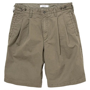 现货折扣 NONNATIVE OFFICER CHINO SHORTS COTTON CHINO工装短裤
