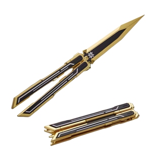 官方正版无畏契约2025年冠军之光蝴蝶刀近战武器合金模型周边套装