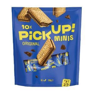 德国百乐顺进口饼干PICK UP迷你巧克力夹心106g早餐下午茶搭档