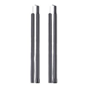 户外天幕杆帐篷门厅支撑杆露营铁铝杆超长营柱延伸支架两根加粗杆