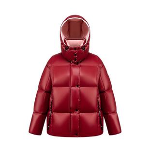 【总裁同款】美力城羽绒服红色短款保暖轻奢鹅绒服新款冬季外套