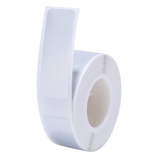【B18/N1亚银】精臣标签机哑银标签纸珠宝饰品吊牌美甲电器防伪VOID防撕毁防水亚银色不干胶姓名贴PET条码纸