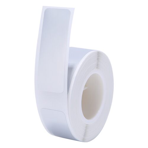 【B18/N1亚银】精臣标签机哑银标签纸珠宝饰品吊牌美甲电器防伪VOID防撕毁防水亚银色不干胶姓名贴PET条码纸