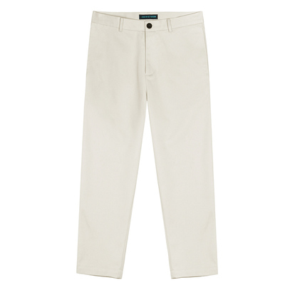 原创设计师款混纺复古直筒休闲裤