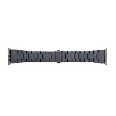 适用iwatch10苹果手表applewatch9表带s10钛金色金属s8s7表壳Ultra2新款45SE百搭高级s6男款S9中性女小众
