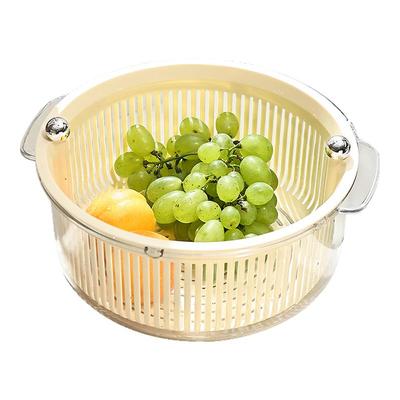 BSD洗菜盆沥水篮家用厨房双层