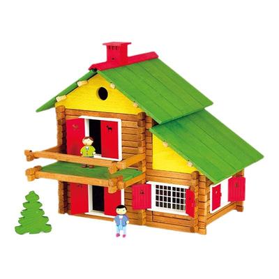 Jeujura法国进口积木木屋玩具