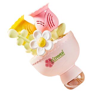 泡泡机儿童手持2026新款全自动手捧花束吹泡泡棒电动女孩子玩具枪