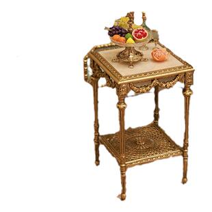 微观臻慕 DIY系列奥古斯特方形边几材料包迷你微缩模型blythe