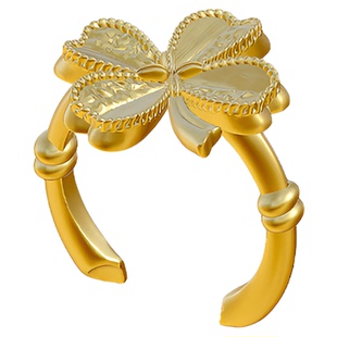 ATELIERSO x deepmoss 24AW 合作系列-四叶草戒指