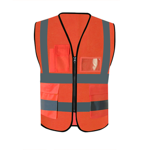 反光背心定制印字反光马甲安全服园林保洁工程马甲工地施工背心