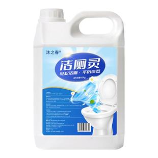 六鹤洁厕灵马桶清洁剂强力除尿垢学校宾馆酒店厕所除臭洁厕5L专用
