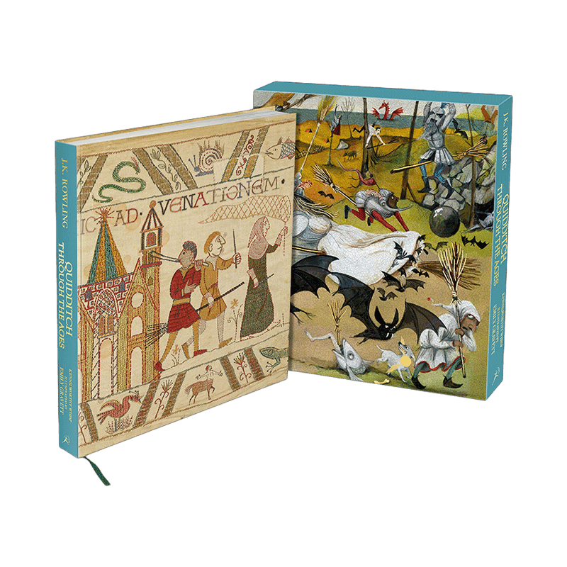 神奇的魁地奇插图版 英文原版 Quidditch Through the Ages Illustrated Edition 豪华礼盒装 英文版 进口英语原版书籍