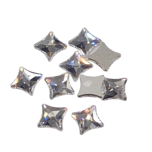 正品施华洛美甲钻2493-2494-2708飞镖三叶草四角星形DIY散钻