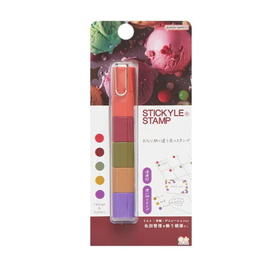 太阳星STICKLESTAMP5色印章