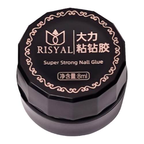 不流动美甲免洗粘钻胶大力胶超牢固持久指甲镶钻饰品钻石专用胶水