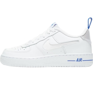 滔搏NIKE耐克大童鞋AIR FORCE 1空军一号运动休闲板鞋DD3227-100