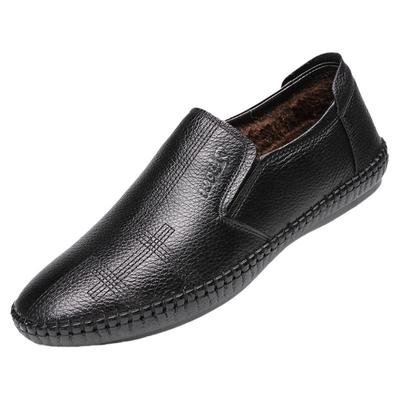 加绒保暖简约中老年舒适休闲鞋