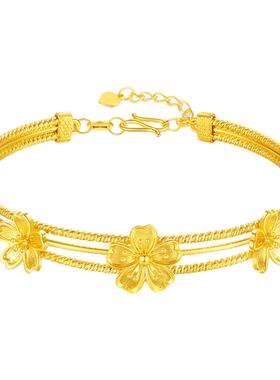 【新年礼物】周大生璀璨樱花手镯