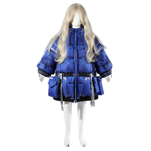 时觉 虚实万象cos服Pragmata戴安娜萝莉cosplay游戏儿童5712-KID