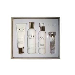 高姿99匀净透白透亮焕白全套盒高资久久焕白滋润水乳透亮霜四件套