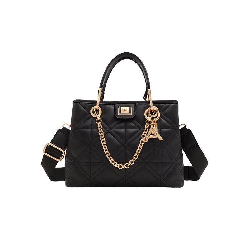 ALDO手提斜挎包黑色轻奢风质感时尚链条优雅精致气质AHCS24A51