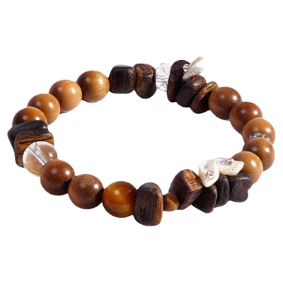 绽木Zenmu天然老山檀手串女我们