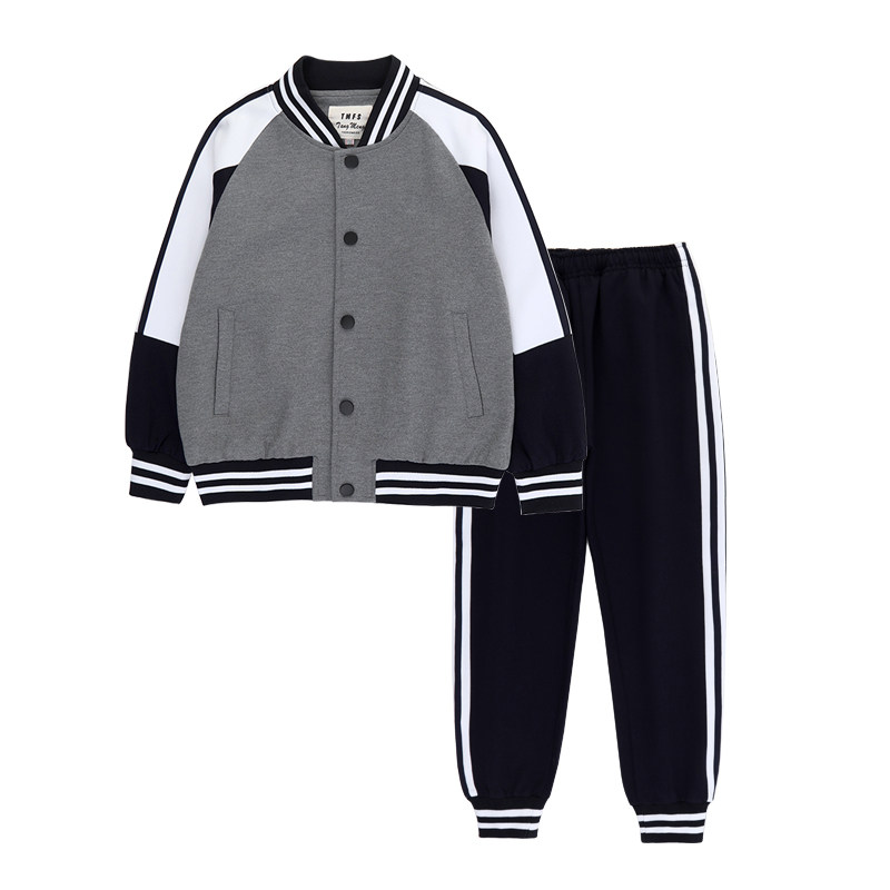 幼儿园园服春秋装小学生校服运动服套装四件套儿童英伦班服学院风