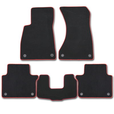 简约舒适保时捷原车丝绒脚垫