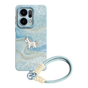 GGUU适用opporeno14pro手机壳reno14套reno14pro硅胶轻奢oppo新款reno全包女13腕带12女11挂绳10系列9防摔pro