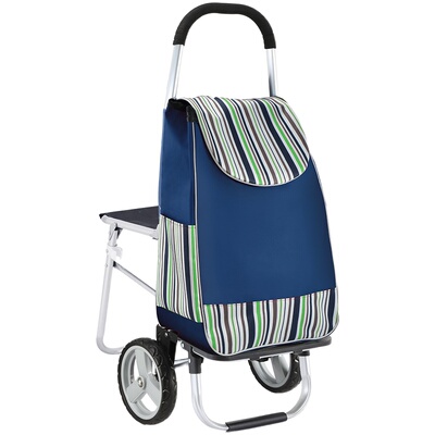 麦居带凳可坐加粗铝合金可折叠