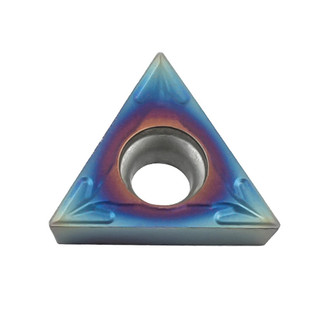 刃天下数控车刀片TCMT110204/02/08三角形内孔镗孔刀粒钢件不锈钢