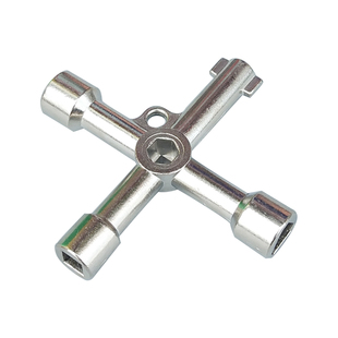 多功能四合一内三角四角六角电梯门通用型十字电气柜实用完能钥匙