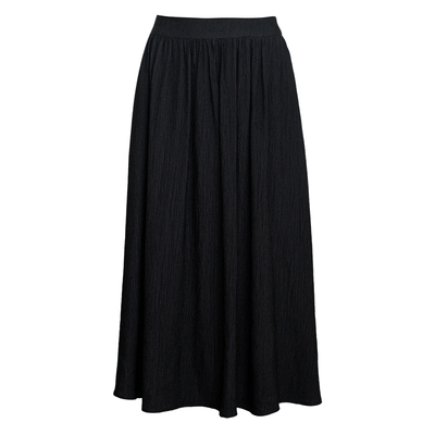 罗衣高级通勤大摆肌理感半身裙