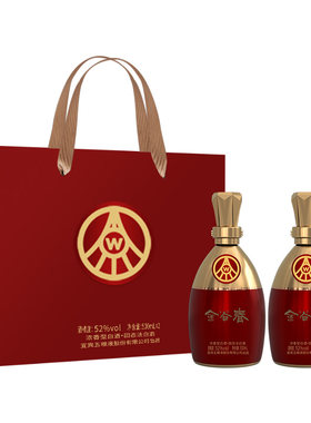 五粮液股份金谷春52度500ml礼盒