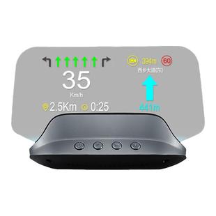 车载HUD抬头显示器OBD汽车仪表GPS速度多功能高清悬浮投影仪C1