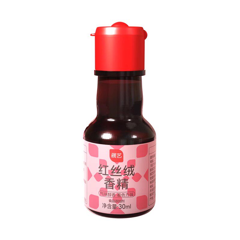 展艺红丝绒香精30ml增香着色