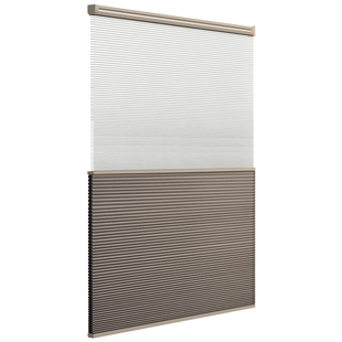 智能电动日夜蜂巢帘风琴蜂窝帘窗帘客厅卧室书房全遮光语音声控