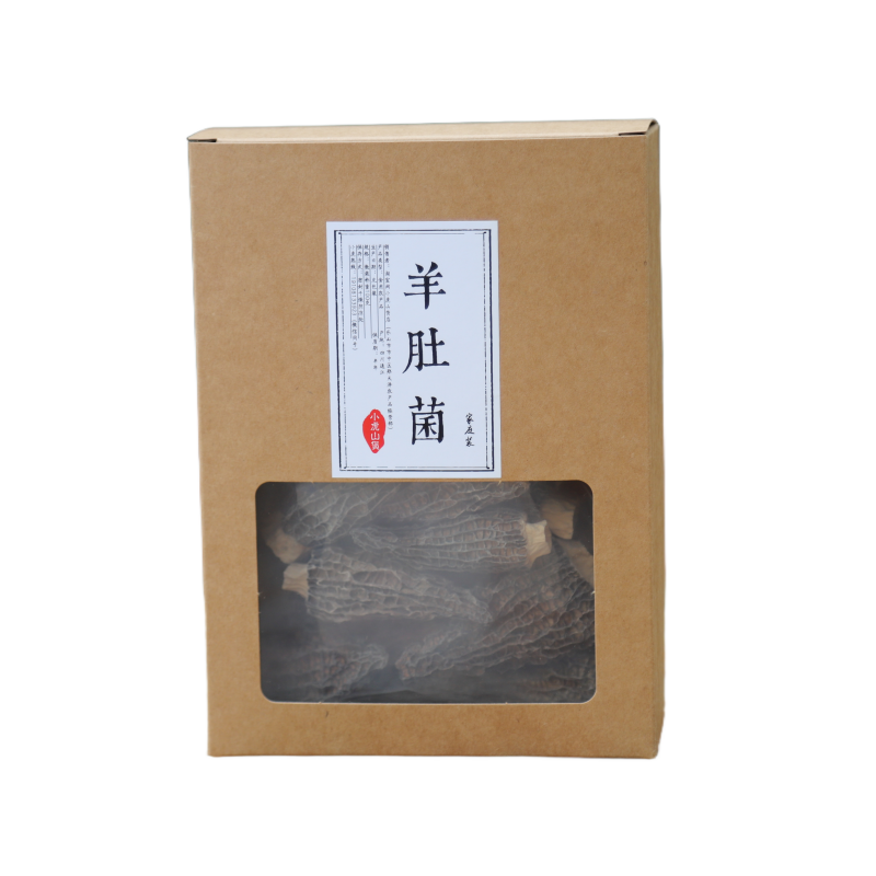 头茬剪柄大羊肚菌肉厚无硫零添加