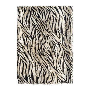 围巾女薄款棉麻春夏韩版豹纹百搭长款空调护肩披肩夏日防晒沙滩巾