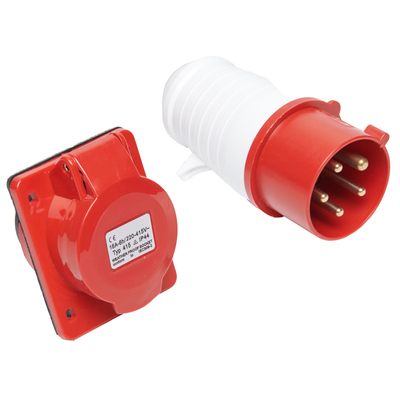 发电机配件插头插座三相工业五孔