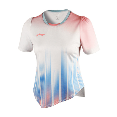 青花瓷国风李宁时尚泡泡袖运动服