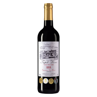 法国原瓶进口红酒14度 歌海娜/佳丽酿/西拉混酿干红葡萄酒 750ml