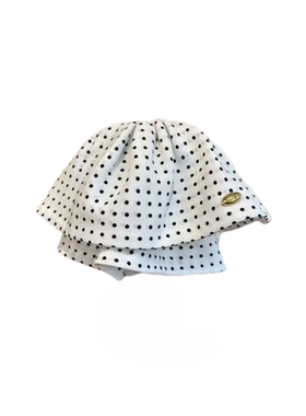 法式轻奢波点新款马尾夹