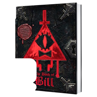 比尔之书 怪诞小镇系列 The Book of Bill 英文原版 Alex Hirsch 影视流行小说 Gravity Falls 迪士尼动画 怪诞小镇周边书
