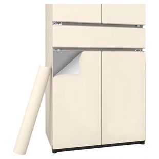 冰箱贴纸全贴轻奢装饰贴画空调翻新双开门冰柜门换色改色专用贴膜