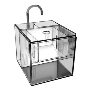 孔雀鱼繁殖盒缸外隔离盒外置斗鱼缸母幼小鱼苗养殖亚克力孵化神器